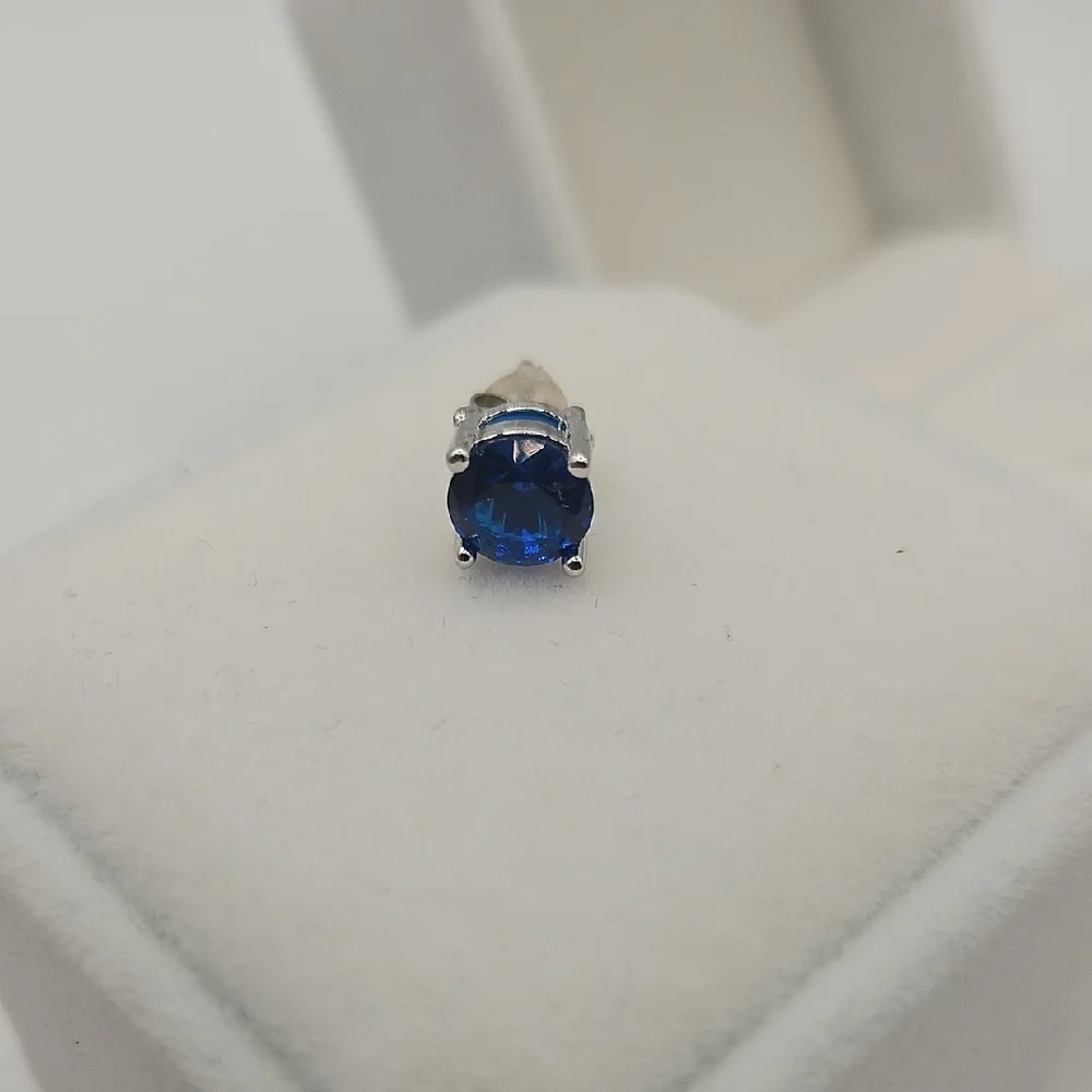 Effy Sapphire Blue Stud Earrings - Picture 10 of 12